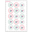 Stickers plancha Romantic 15s 1u